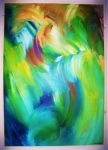 B73.Virkeligheden kalder. 70x100 cm. 5.500 Kr.